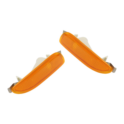 LH + RH Marker Lamp Bumper Turn Signal Light Front Side 03-09 For Mercedes CLK
