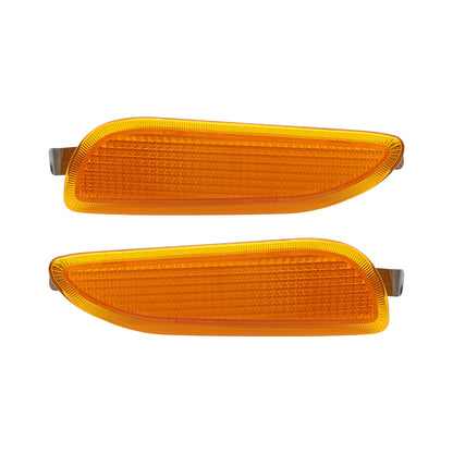 LH + RH Marker Lamp Bumper Turn Signal Light Front Side 03-09 For Mercedes CLK