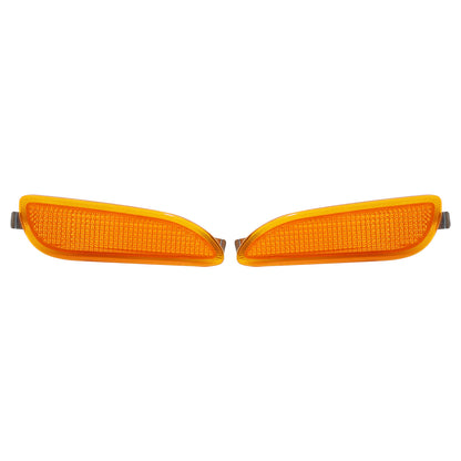 LH + RH Marker Lamp Bumper Turn Signal Light Front Side 03-09 For Mercedes CLK