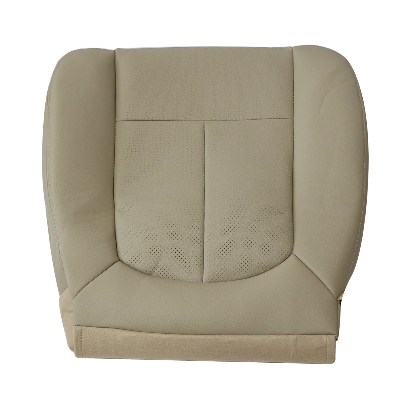 For Ford F150 Lariat 2009 10-2014 Passenger Bottom PERFORATED Leather Seat Cover