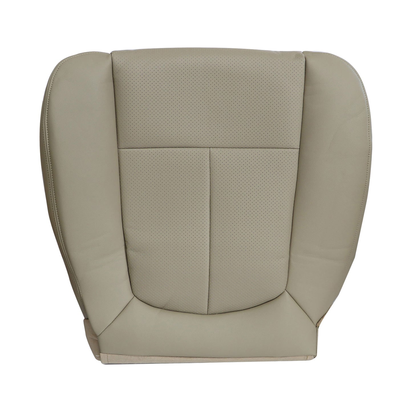 For Ford F150 Lariat 2009 10-2014 Passenger Bottom PERFORATED Leather Seat Cover