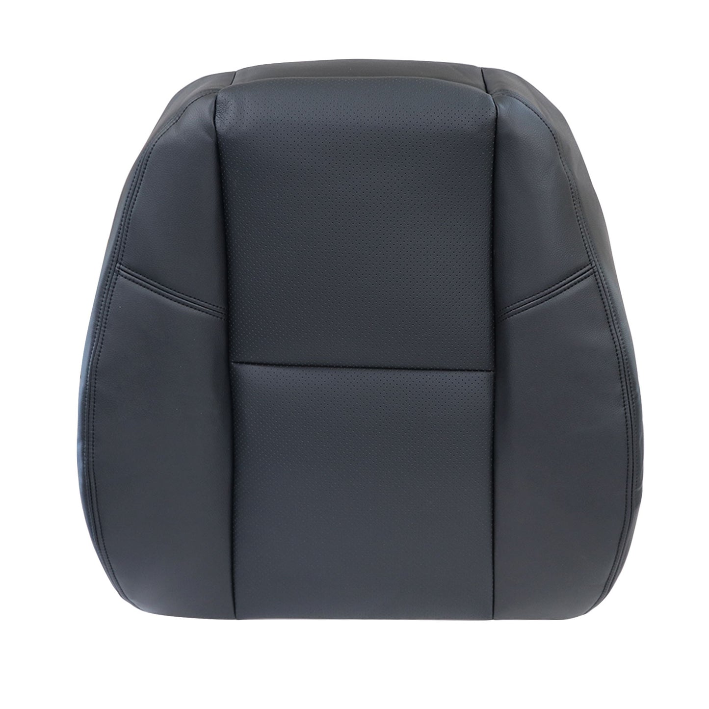 Fits 2007-2014 Cadillac Escalade Leather Seat Cover Black Driver Top Lean Back