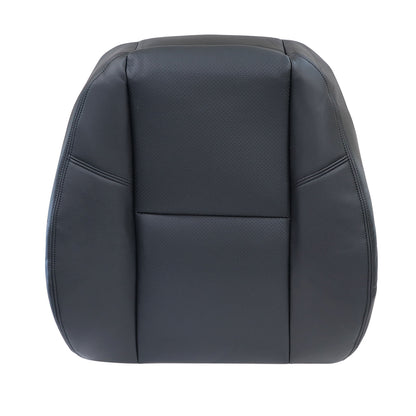 Fits 2007-2014 Cadillac Escalade Leather Seat Cover Black Driver Top Lean Back