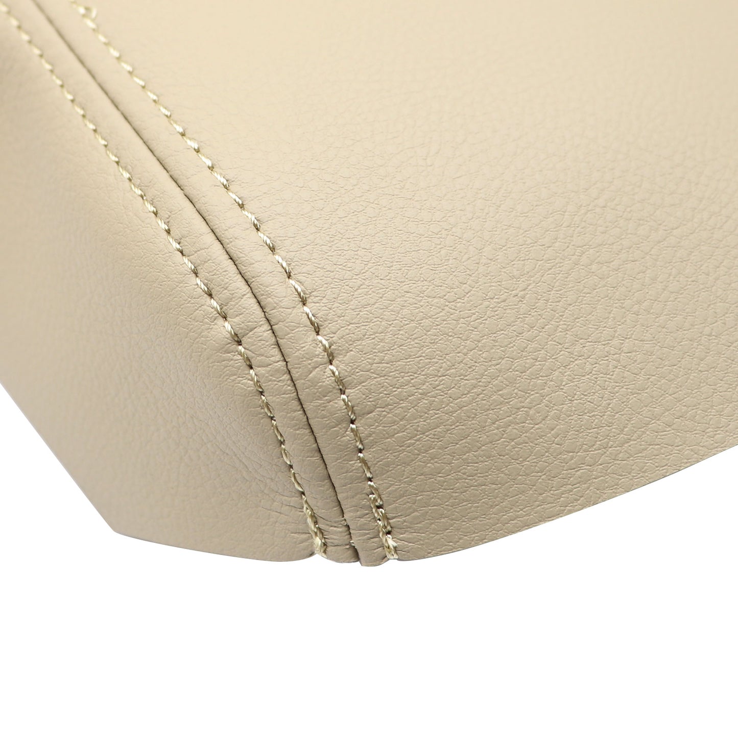 Leather Console Lid Armrest Cover Beige Parchment For Acura MDX 2007-2012 2013
