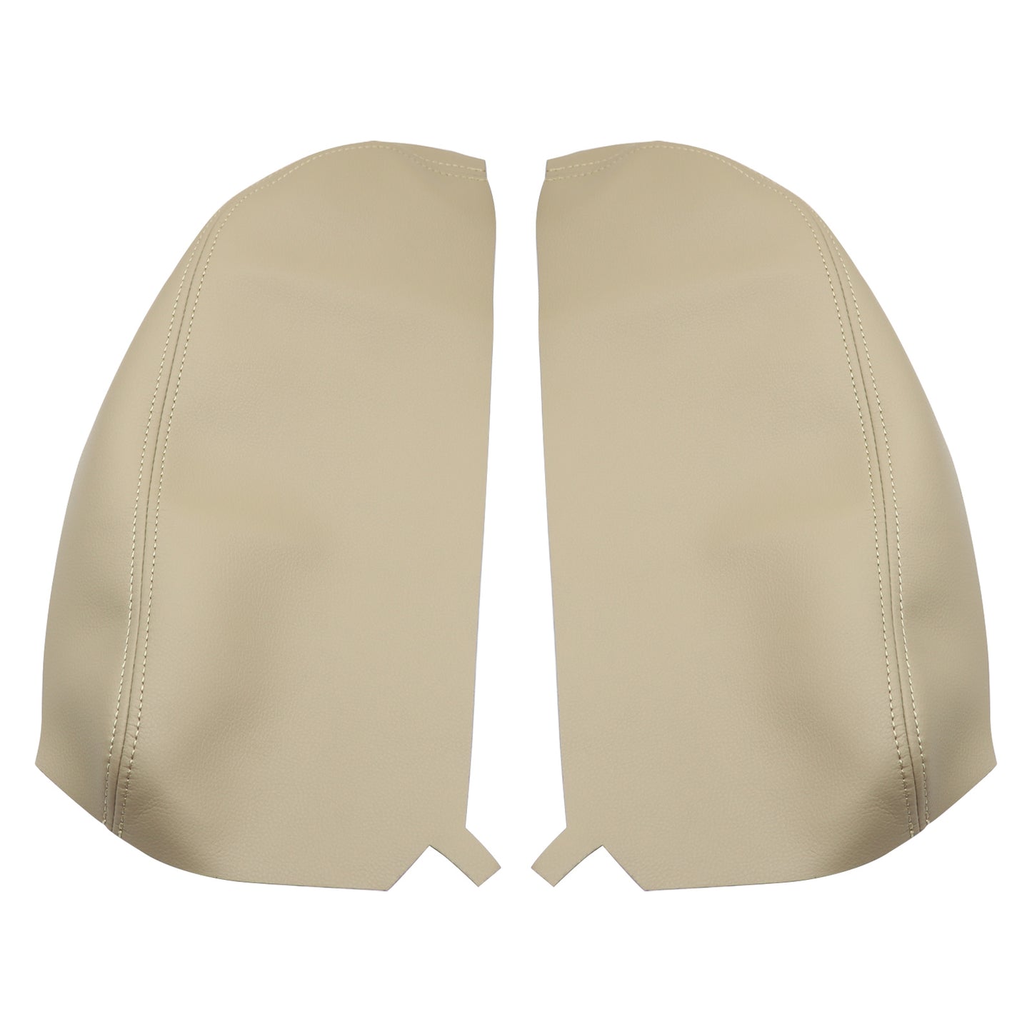 Leather Console Lid Armrest Cover Beige Parchment For Acura MDX 2007-2012 2013