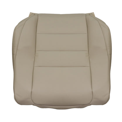 Fits 2008-2012 Honda Accord 4-Door Leather Driver Side Lean Back Seat Cover Tan