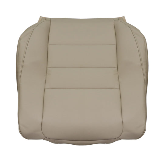 Fits 2008-2012 Honda Accord 4-Door Leather Driver Side Lean Back Seat Cover Tan
