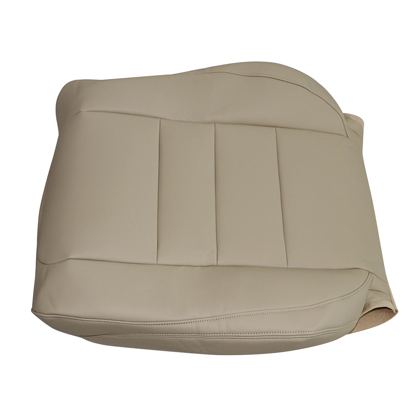 Fits 2008-2012 Honda Accord 4-Door Leather Driver Side Lean Back Seat Cover Tan