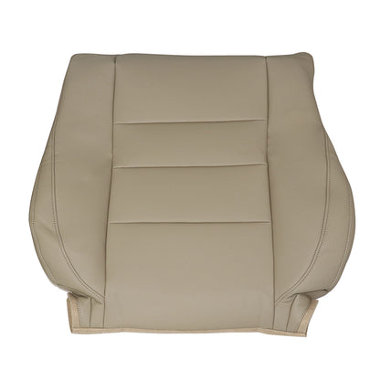 Fits 2008-2012 Honda Accord 4-Door Leather Driver Side Lean Back Seat Cover Tan