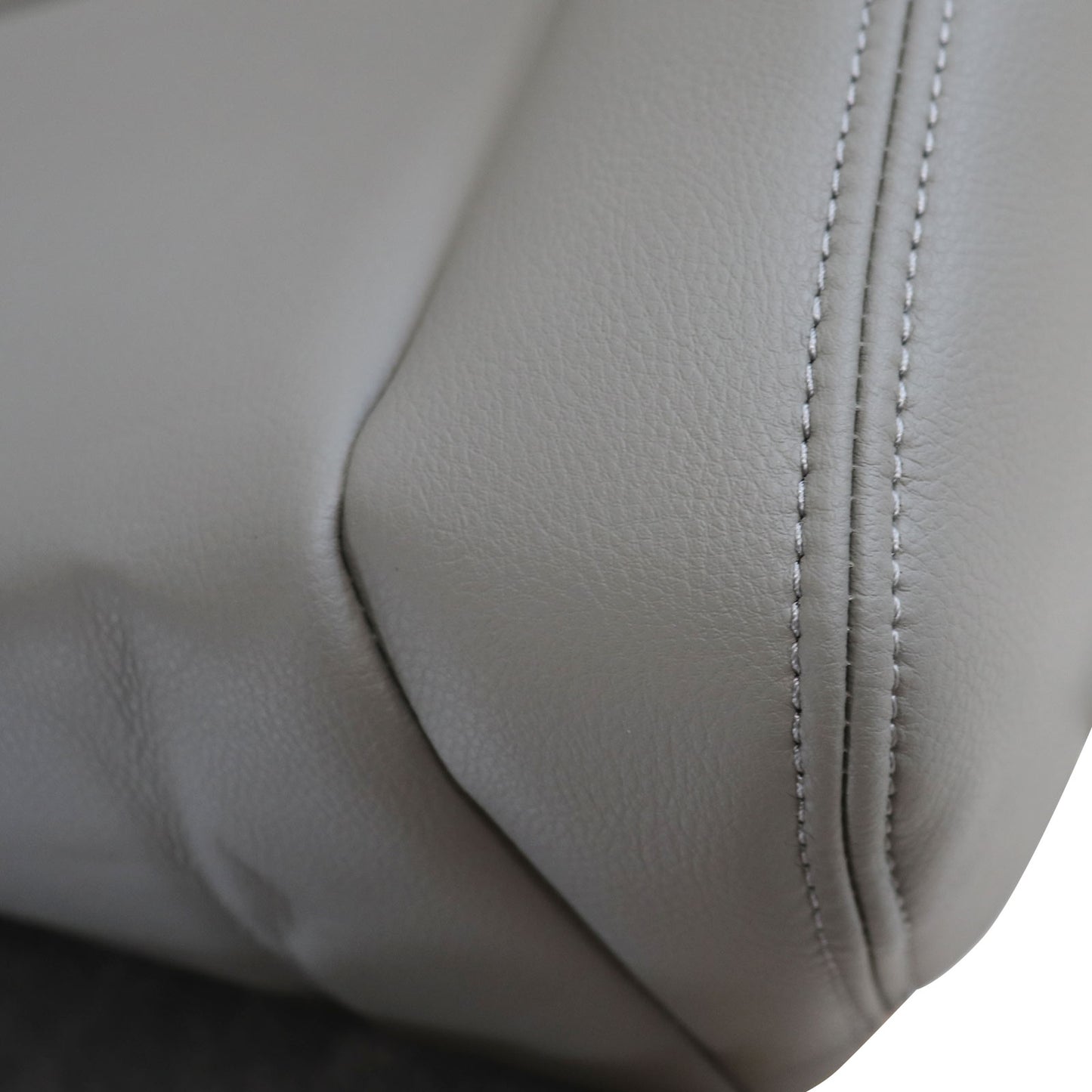 For 2008-2012 Honda Accord  Replacement Driver Bottom Leather Seat Cover Gray