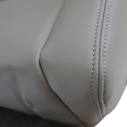 For 2008-2012 Honda Accord  Replacement Driver Bottom Leather Seat Cover Gray