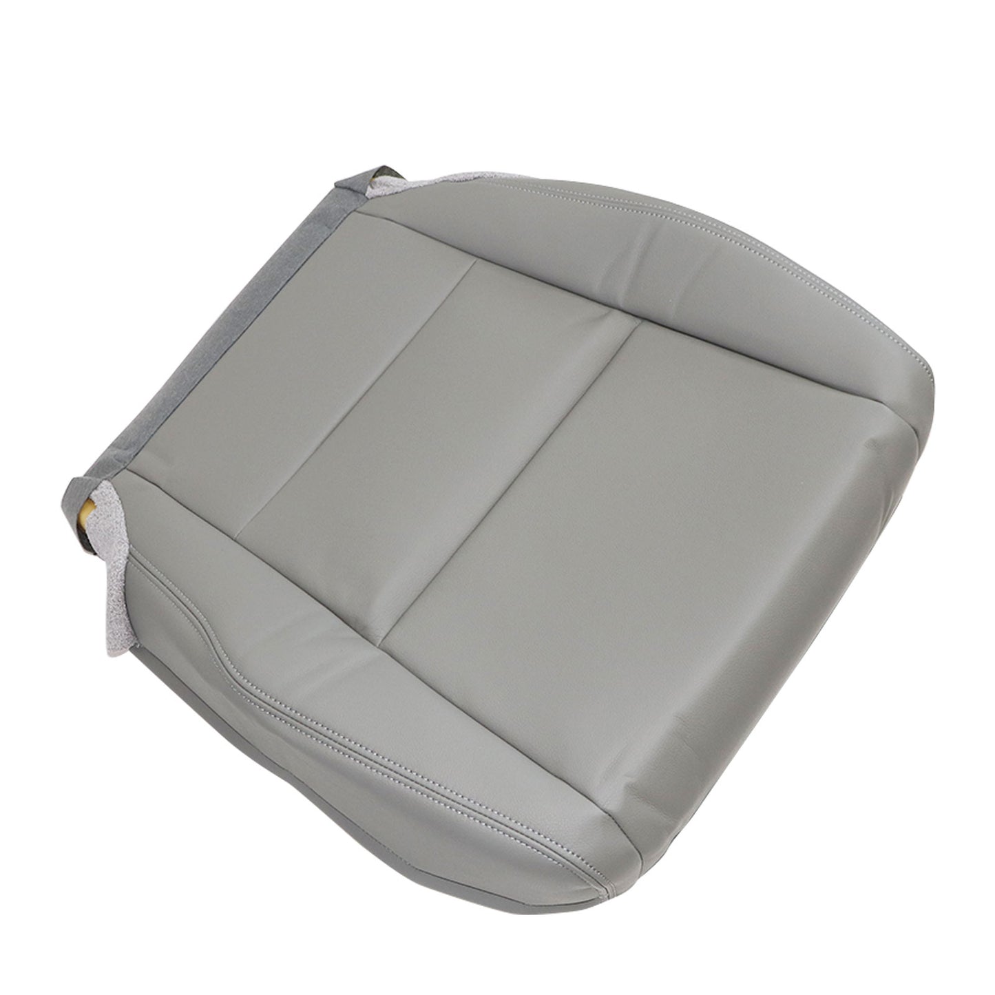 For 2008-2012 Honda Accord  Replacement Driver Bottom Leather Seat Cover Gray