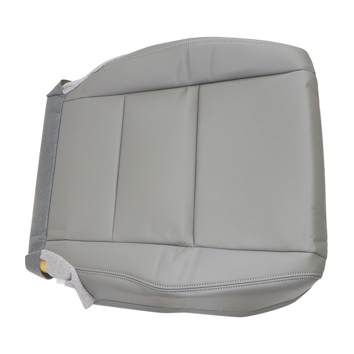 For 2008-2012 Honda Accord  Replacement Driver Bottom Leather Seat Cover Gray