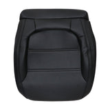For 2011-2017 Volkswagen Jetta Passenger Bottom Leather Seat Cover Titan Black