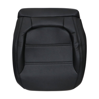 For 2011-2017 Volkswagen Jetta Passenger Bottom Leather Seat Cover Titan Black