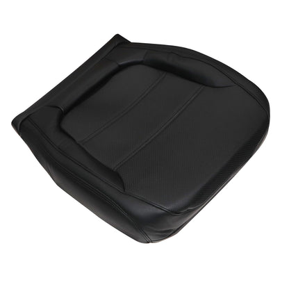 For 2011-2017 Volkswagen Jetta Passenger Bottom Leather Seat Cover Titan Black