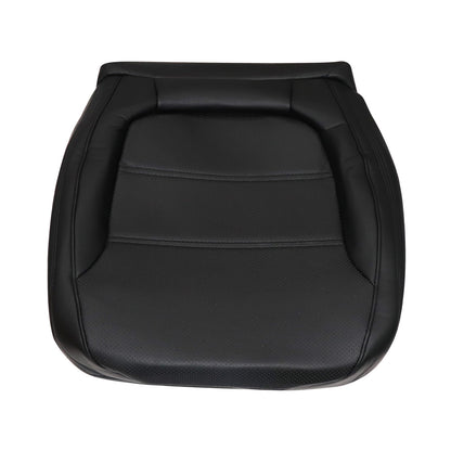 For 2011-2017 Volkswagen Jetta Passenger Bottom Leather Seat Cover Titan Black