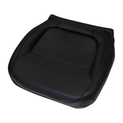For 2011-2017 Volkswagen Jetta Passenger Bottom Leather Seat Cover Titan Black