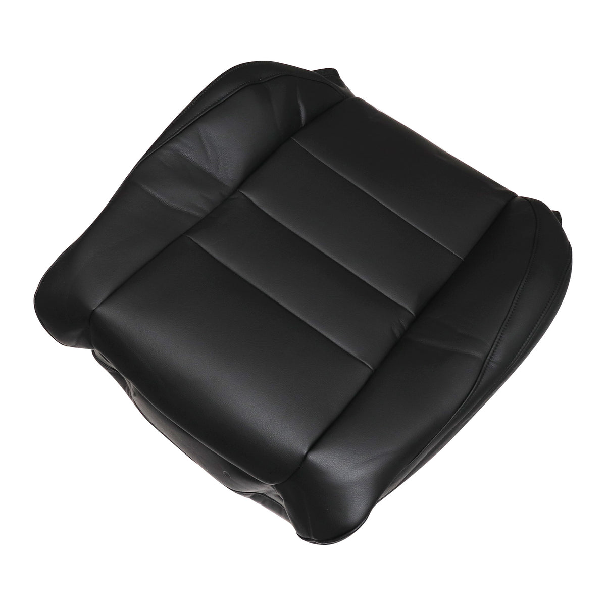 For 2008 2009-2012 Honda Accord Passenger Top Lean Back Leather Seat Cover Black