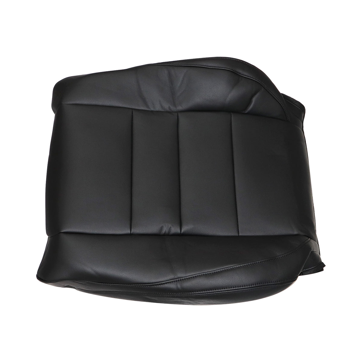 For 2008 2009-2012 Honda Accord Passenger Top Lean Back Leather Seat Cover Black