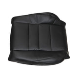 For 2008 2009-2012 Honda Accord Passenger Top Lean Back Leather Seat Cover Black