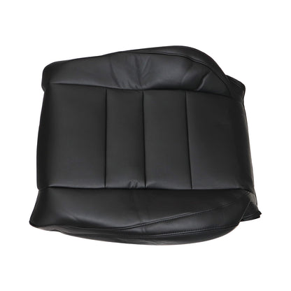 For 2008 2009-2012 Honda Accord Passenger Top Lean Back Leather Seat Cover Black