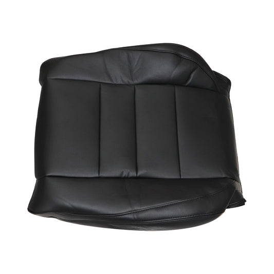 For 2008 2009-2012 Honda Accord Passenger Top Lean Back Leather Seat Cover Black