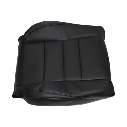 For 2008 2009-2012 Honda Accord Passenger Top Lean Back Leather Seat Cover Black