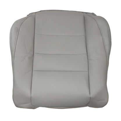 For 2008-2012 Honda Accord 4-Door Leather Passenger Side Upper Seat Cover Gray