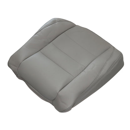 For 2008-2012 Honda Accord 4-Door Leather Passenger Side Upper Seat Cover Gray
