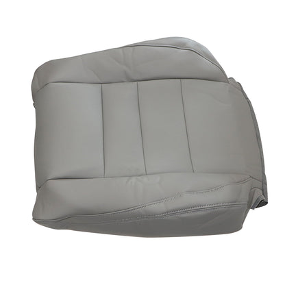 For 2008-2012 Honda Accord 4-Door Leather Passenger Side Upper Seat Cover Gray