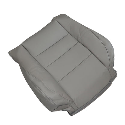 For 2008-2012 Honda Accord 4-Door Leather Passenger Side Upper Seat Cover Gray