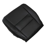 Front Passenger Lower Black Leather Seat Cover For 2007 2008-11 Honda CRV CR-V
