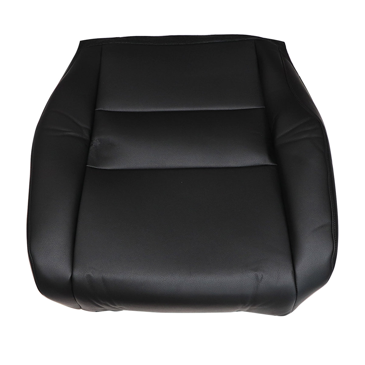 Front Passenger Lower Black Leather Seat Cover For 2007 2008-11 Honda CRV CR-V