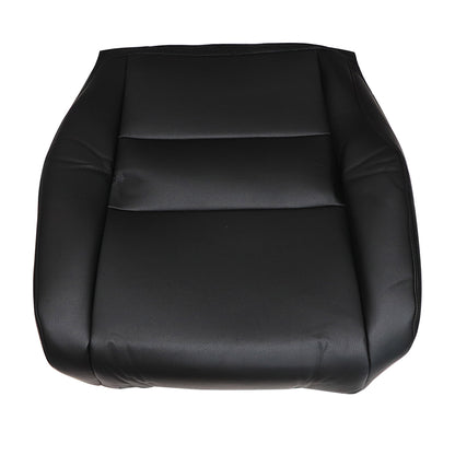Front Passenger Lower Black Leather Seat Cover For 2007 2008-11 Honda CRV CR-V