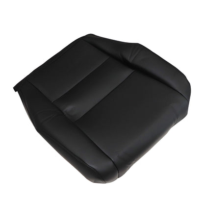 Front Passenger Lower Black Leather Seat Cover For 2007 2008-11 Honda CRV CR-V