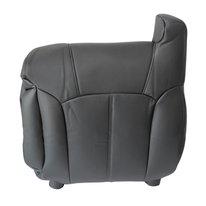 For 1999 2000 2001 2002 Chevy Silverado Sierra Driver Top Seat Cover Dark Gray