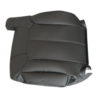 For 1999 2000 2001 2002 Chevy Silverado Sierra Driver Top Seat Cover Dark Gray