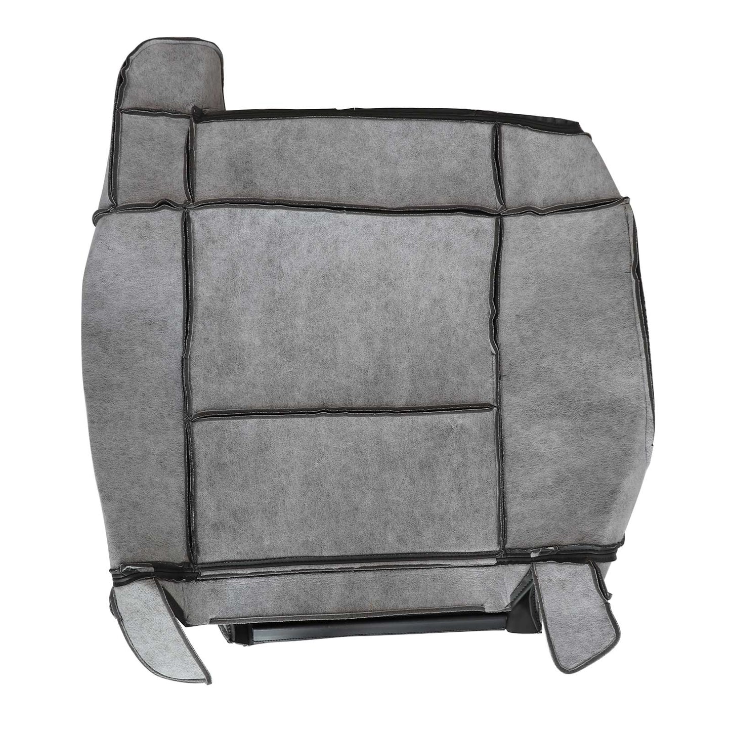For 1999 2000-2002 Chevy Suburban Tahoe Passenger Top Leather Seat Cover Dk Gray
