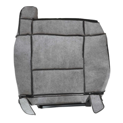 For 1999 2000-2002 Chevy Suburban Tahoe Passenger Top Leather Seat Cover Dk Gray