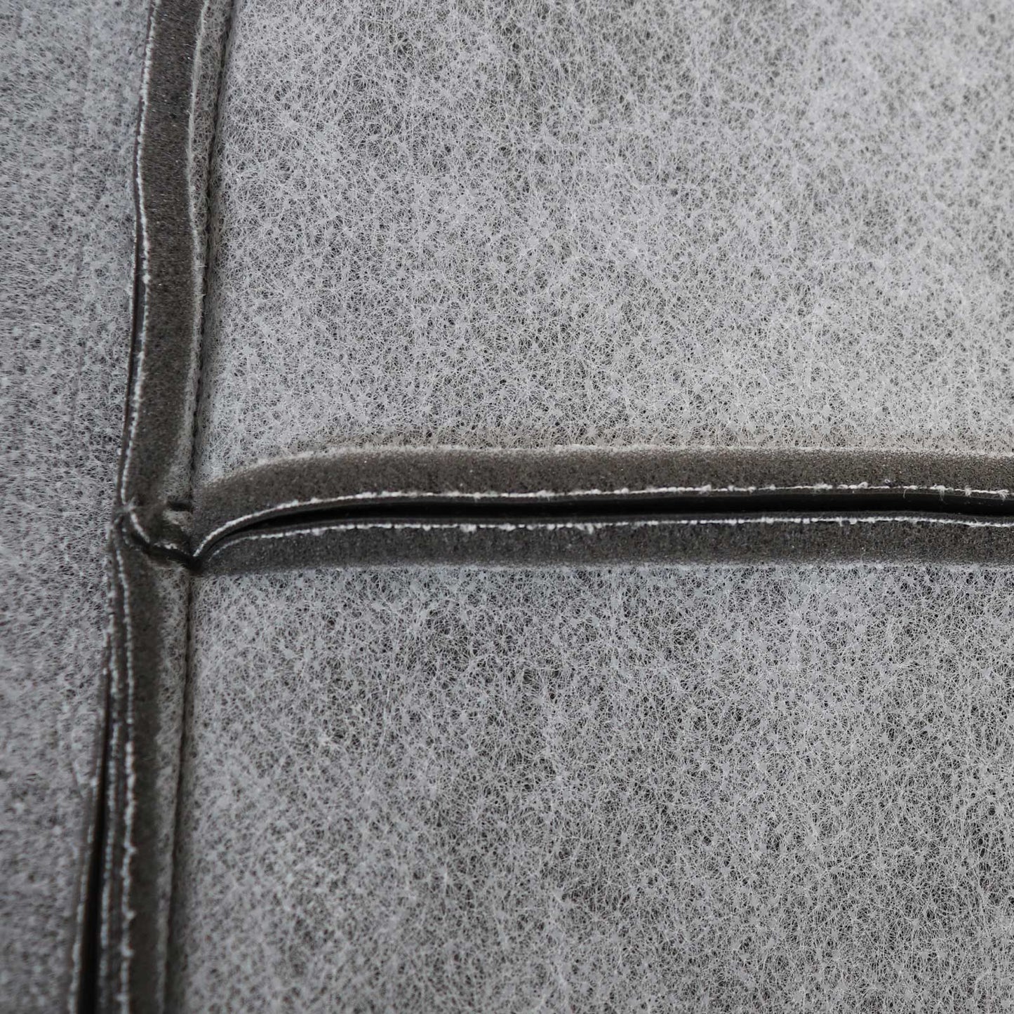 For 1999 2000-2002 Chevy Suburban Tahoe Passenger Top Leather Seat Cover Dk Gray