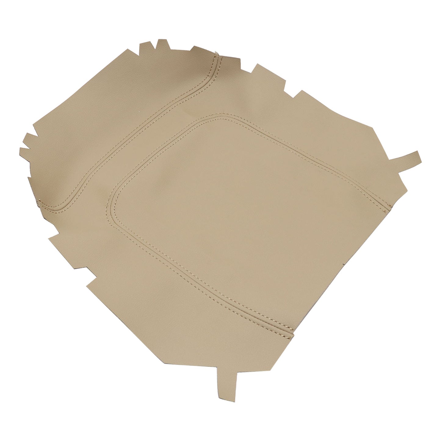 For 97-2003 Ford F-150 Lariat Leather Center Console Lid Armrest Cover Beige Tan