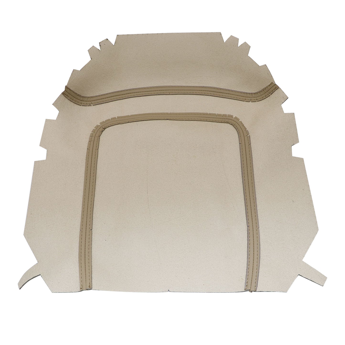 For 97-2003 Ford F-150 Lariat Leather Center Console Lid Armrest Cover Beige Tan