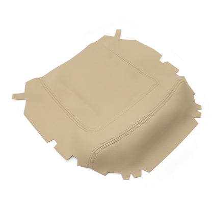 For 97-2003 Ford F-150 Lariat Leather Center Console Lid Armrest Cover Beige Tan