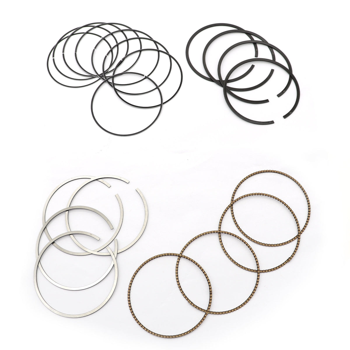 Fit for Hyundai Accent Veloster Rio 1.6L 2012-17 1 Set of Engine Piston Ring STD