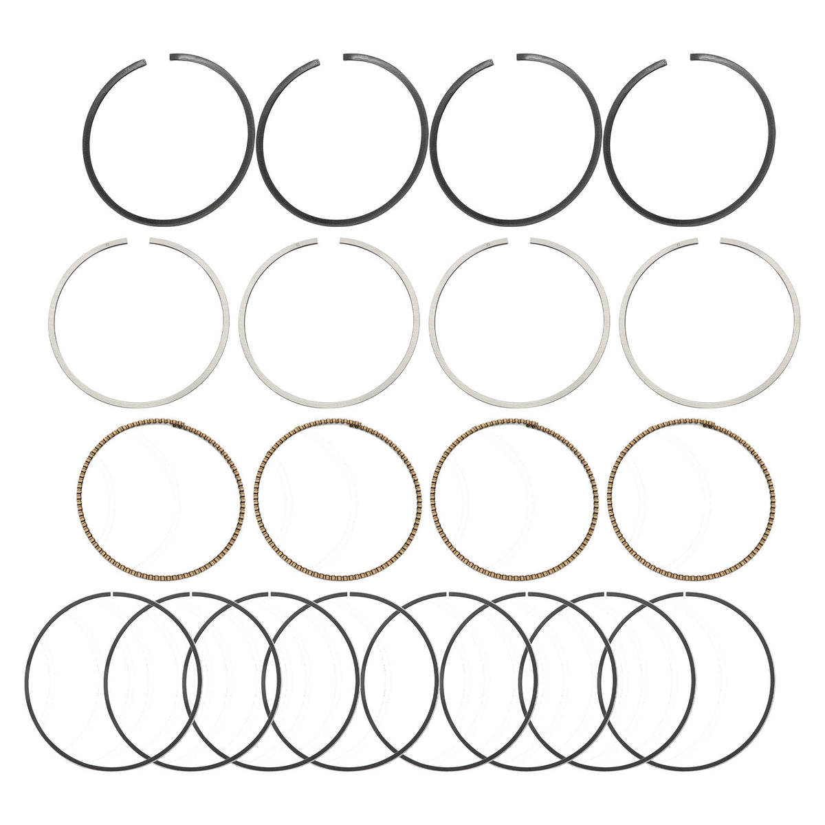 Fit for Hyundai Accent Veloster Rio 1.6L 2012-17 1 Set of Engine Piston Ring STD