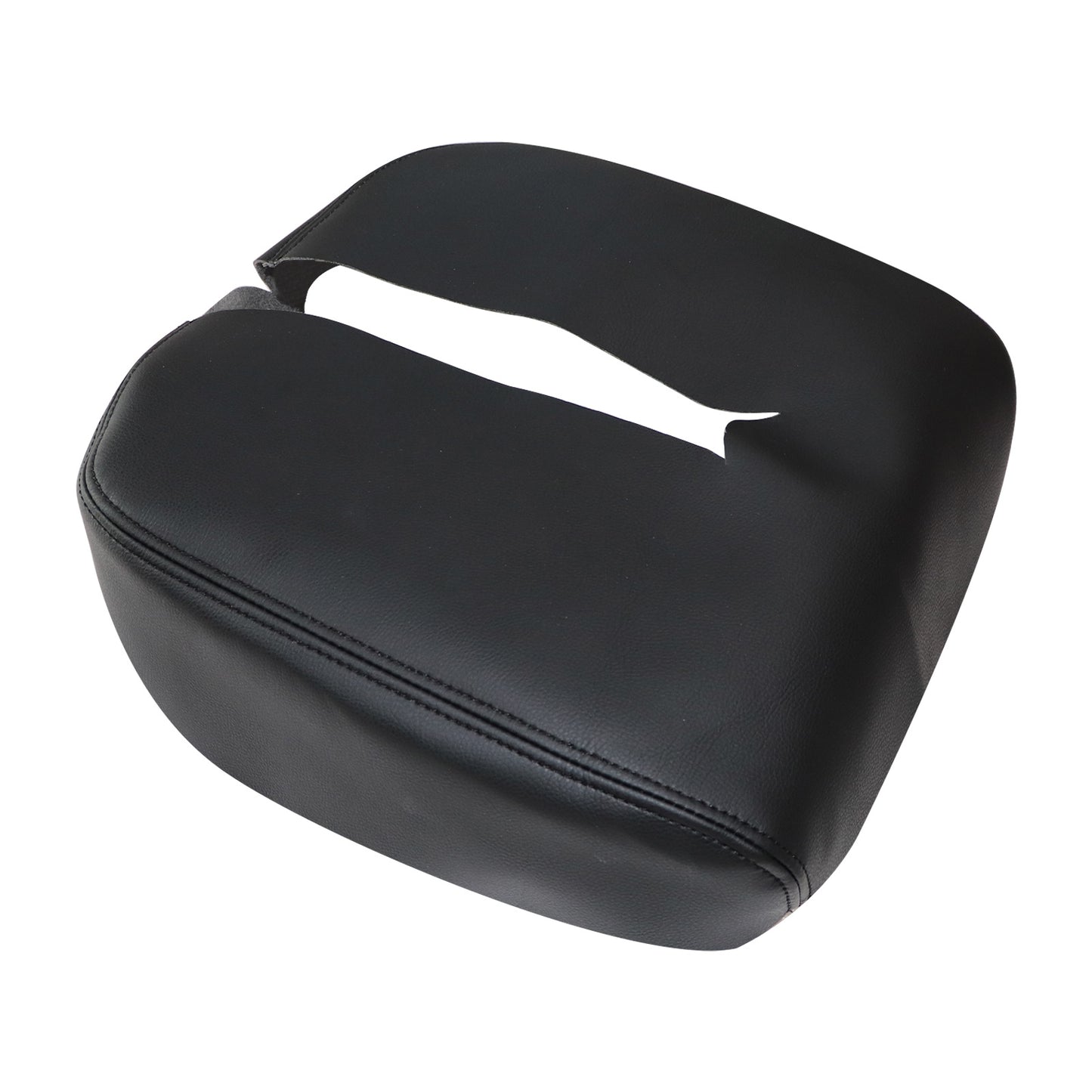 Armrest Center Console Leather Synthetic For Chevy Tahoe, Suburban 07-13 Black