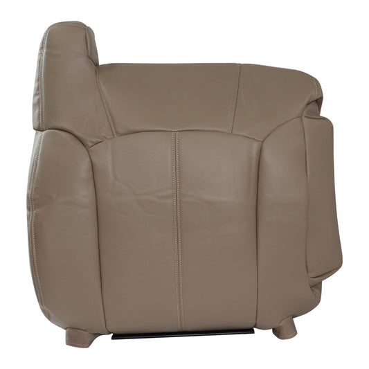 For 1999-2002 Chevy Silverado Passenger Side Top Lean Back Seat Cover Med Tan
