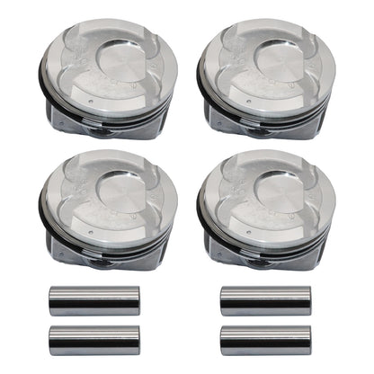 4pcs Piston & Rings kit Fit For Hyundai Kia Accent Rio 1.6L DOHC 2012-2016