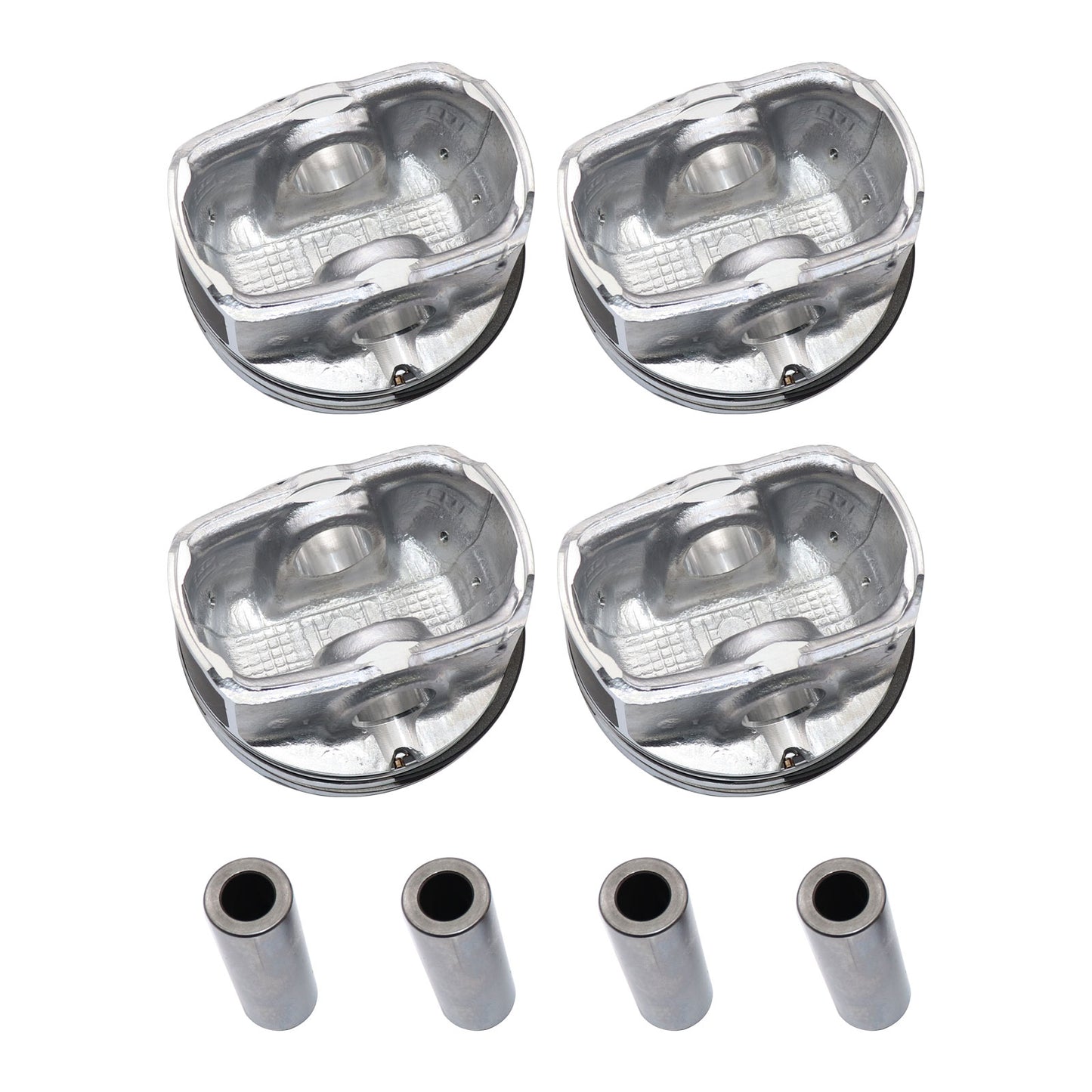 4pcs Piston & Rings kit Fit For Hyundai Kia Accent Rio 1.6L DOHC 2012-2016